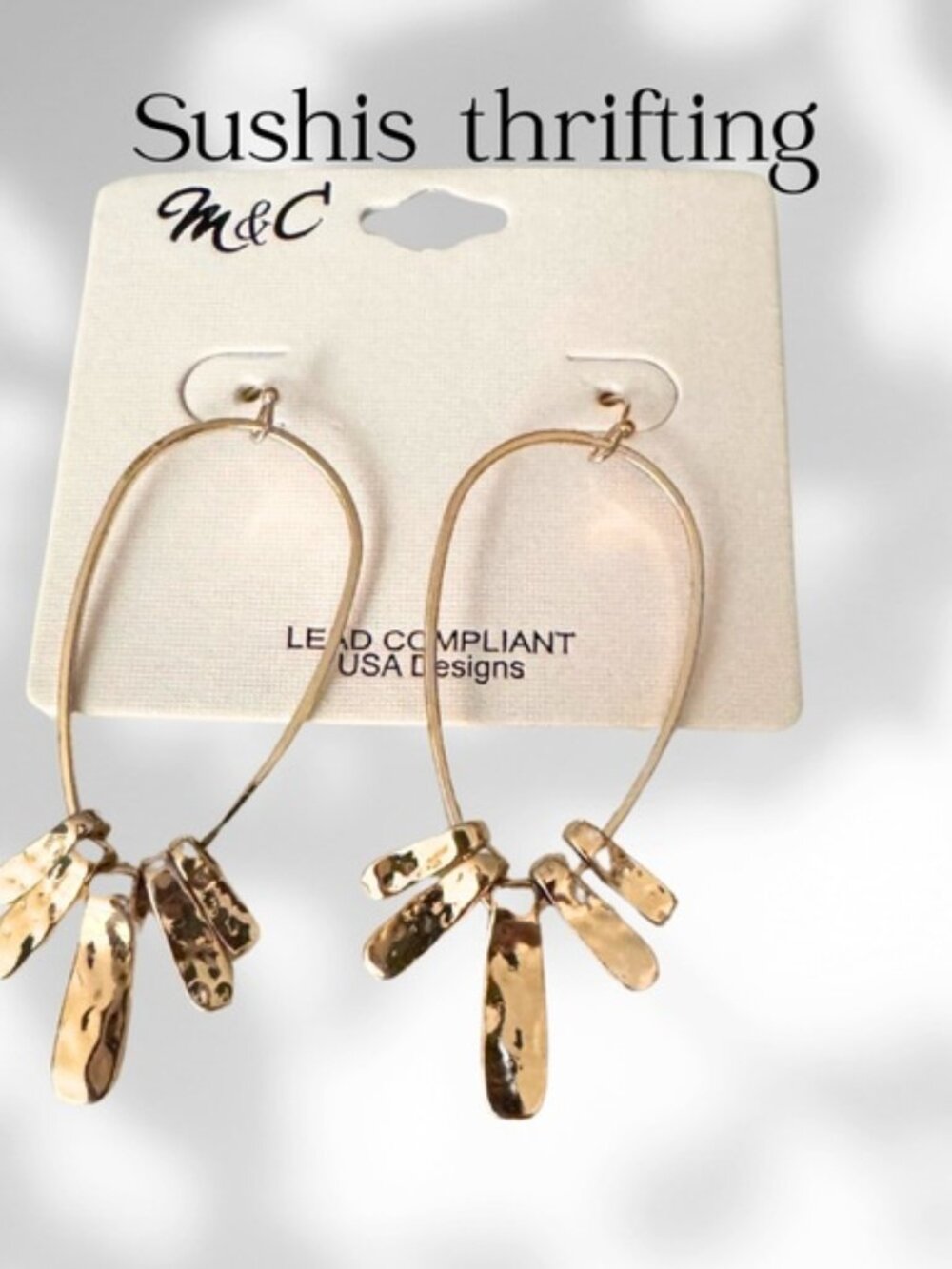Gold Dangle Earrings